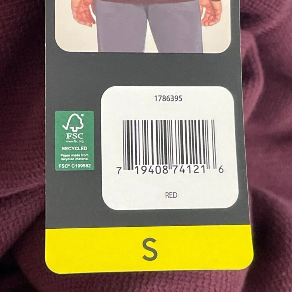 NEW Banana Republic Mens S Long Sleeve Crew Neck Shirt Cotton Polyester Blend